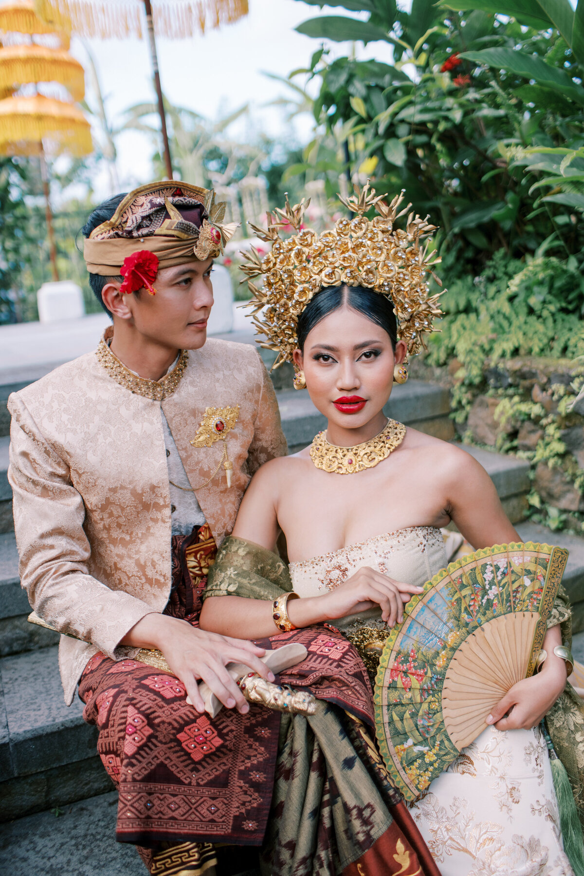 Alaya Resort Ubud Tropical Bali Micro Wedding Elopement Insporation- Vi294