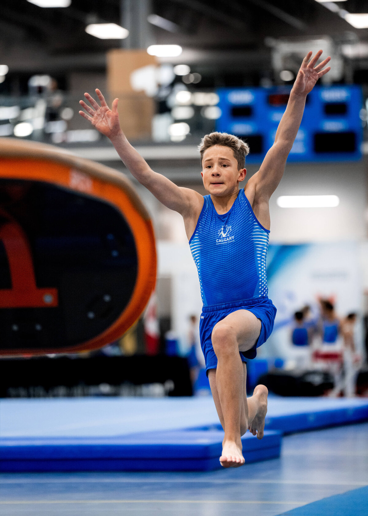 Photo by Luke O'Geil taken at the 2023 inaugural Grizzly Classic men's artistic gymnastics competitionA1_01694