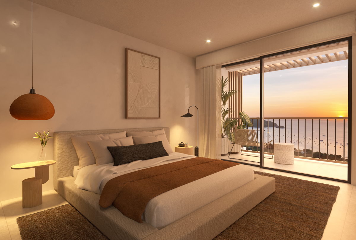 Naumi -Master Bedroom - Triametry Studio