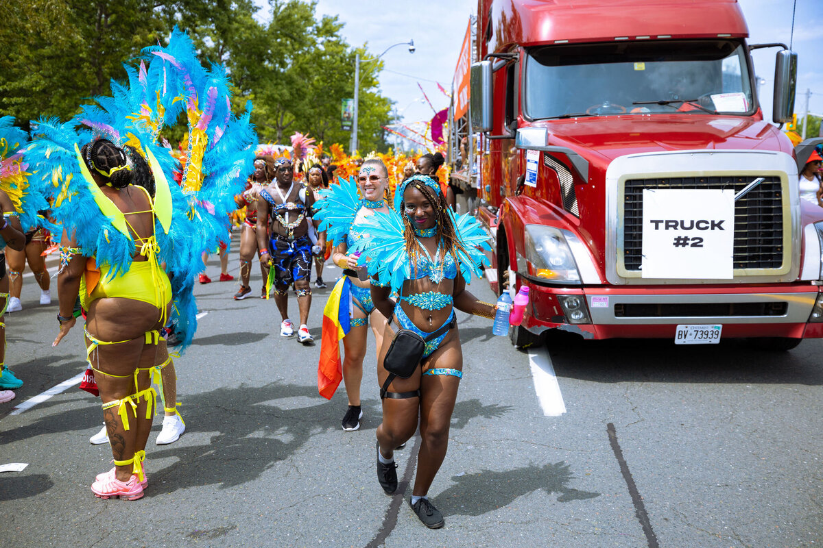 Photos of Masqueraders from Toronto Carnival 2023 - Sunlime Mas Band - Medium Band of The Year 2023-105
