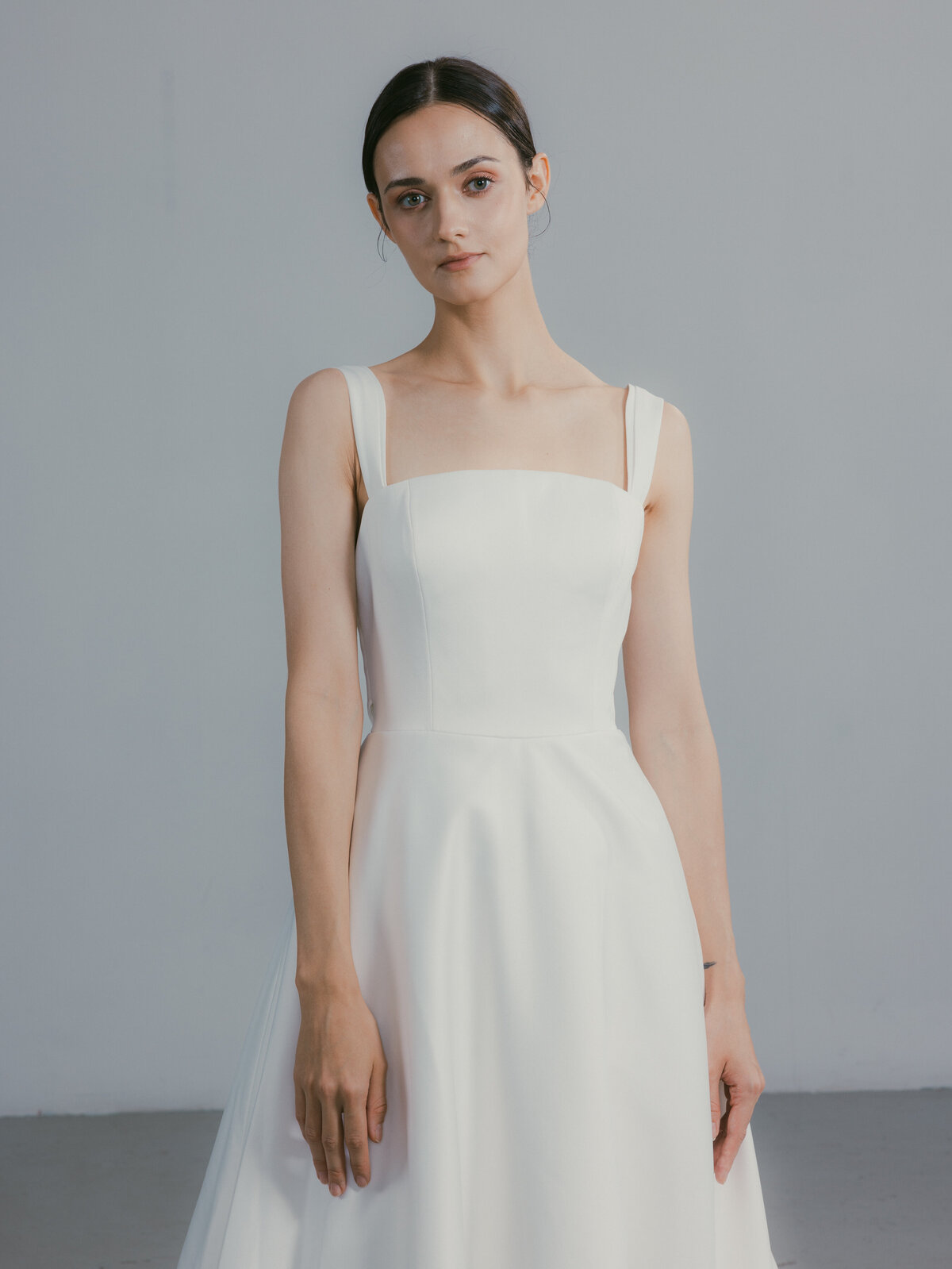 Classic Satin Wedding Dress