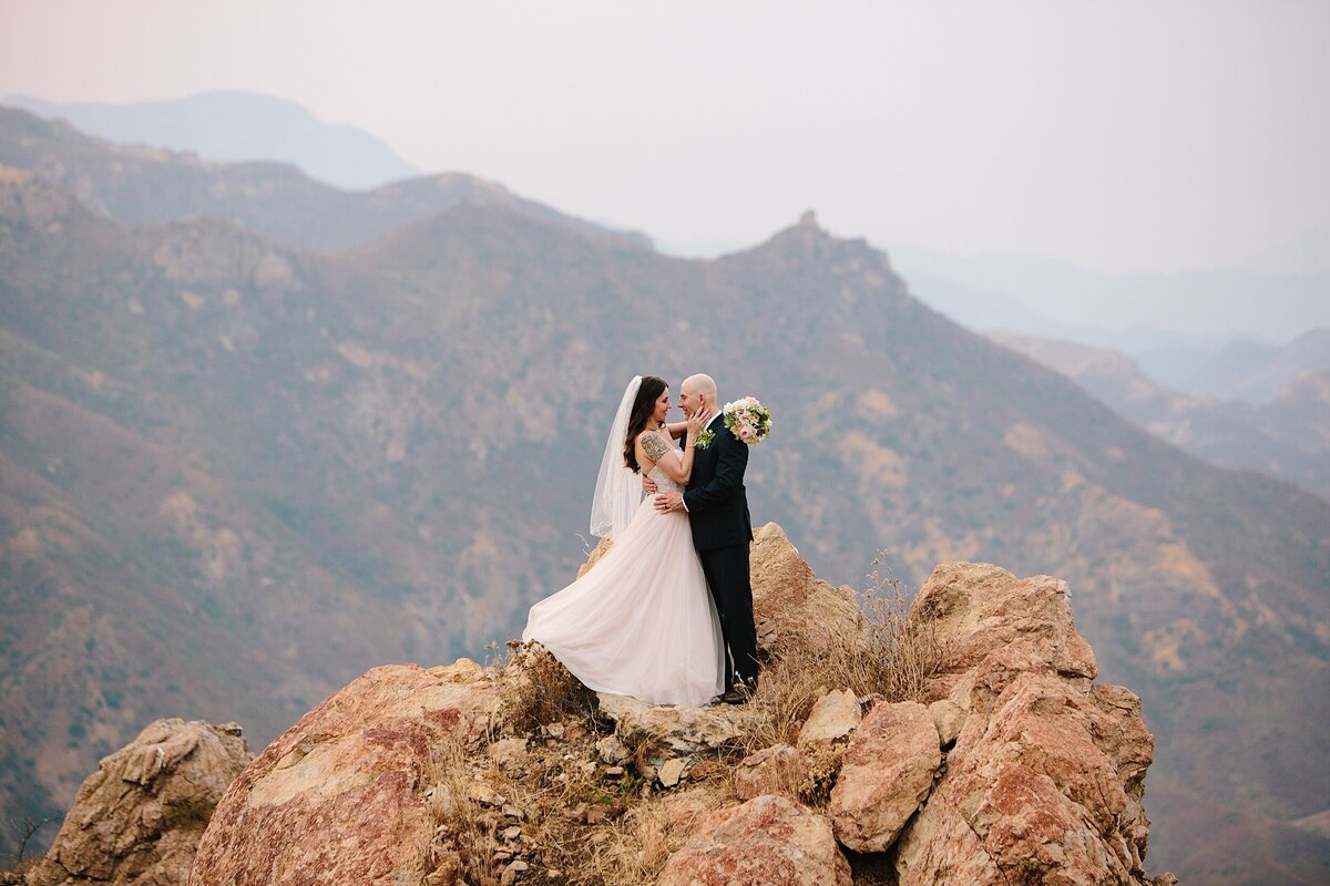 Malibu Rocky Oaks Elopement Photography