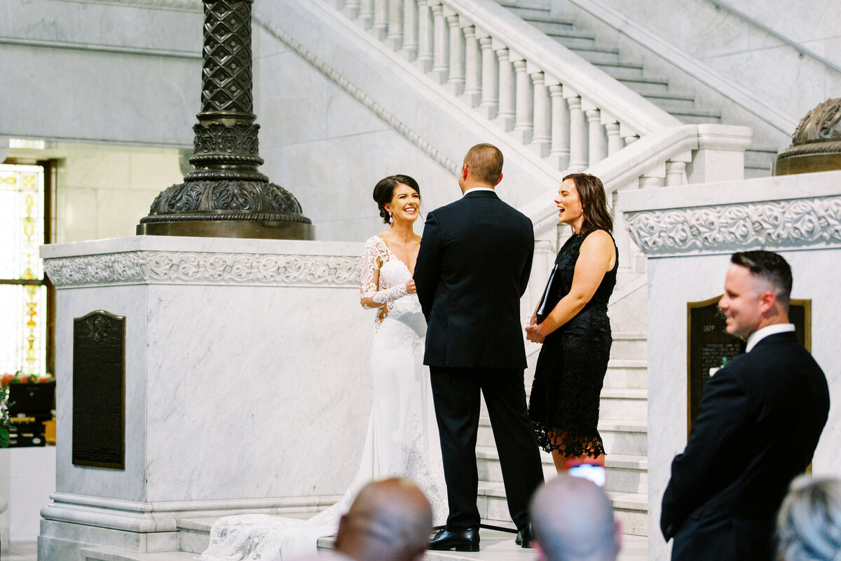 Minneapolis city hall wedding