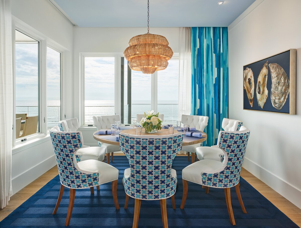 J. Banks Design- Timbers Kiawah- Penthouse Dining Room