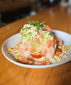 Seafood Wedge Salad at Stanwood Grill Restaurant