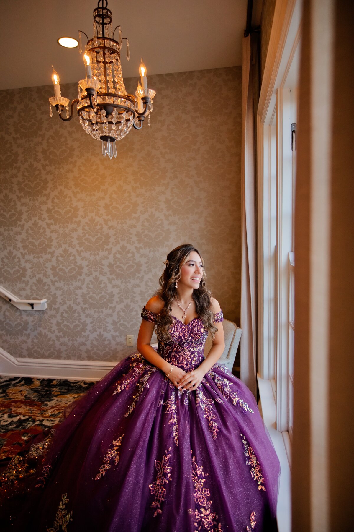 Alexandras Quinceanera Saint Patricks Church Wadsworth IL Stella Hotel Kenosha  WI 8.10.241202