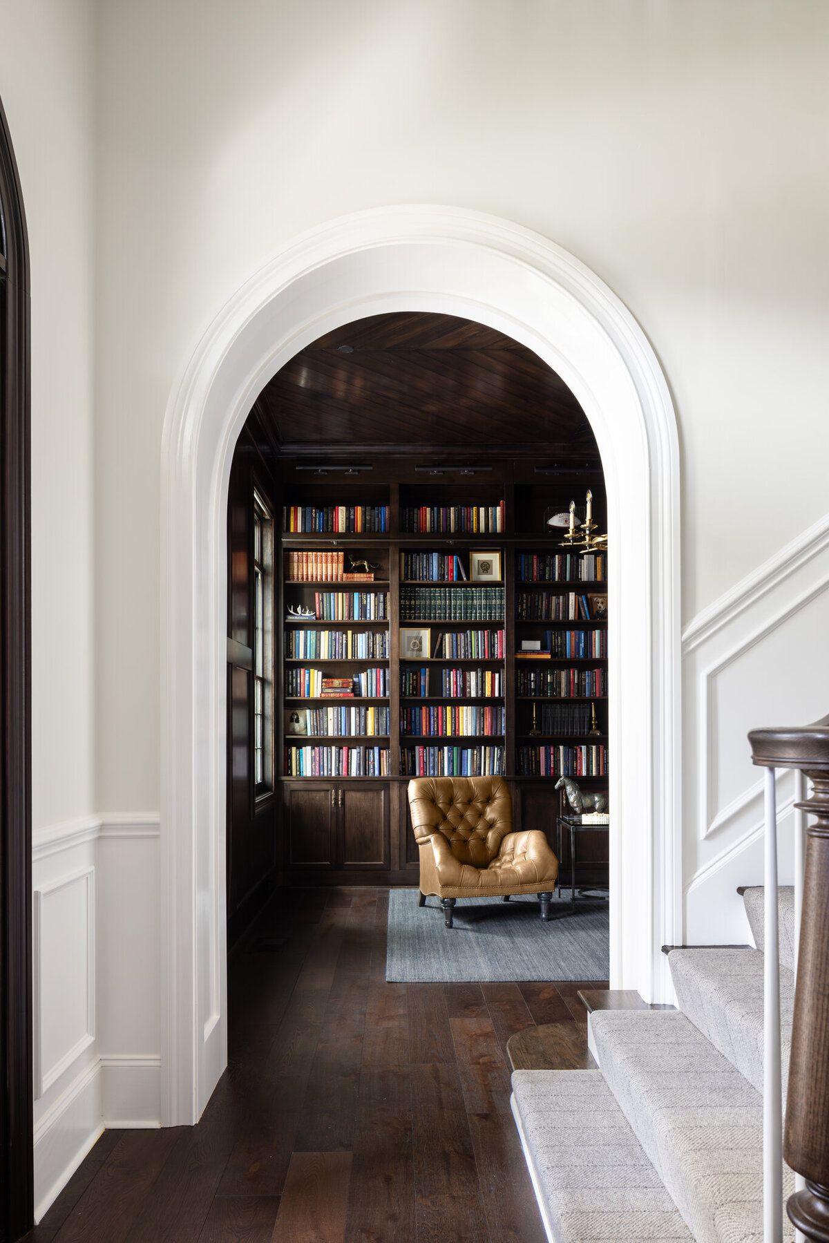 View_of_study_from_entry_and_stairs