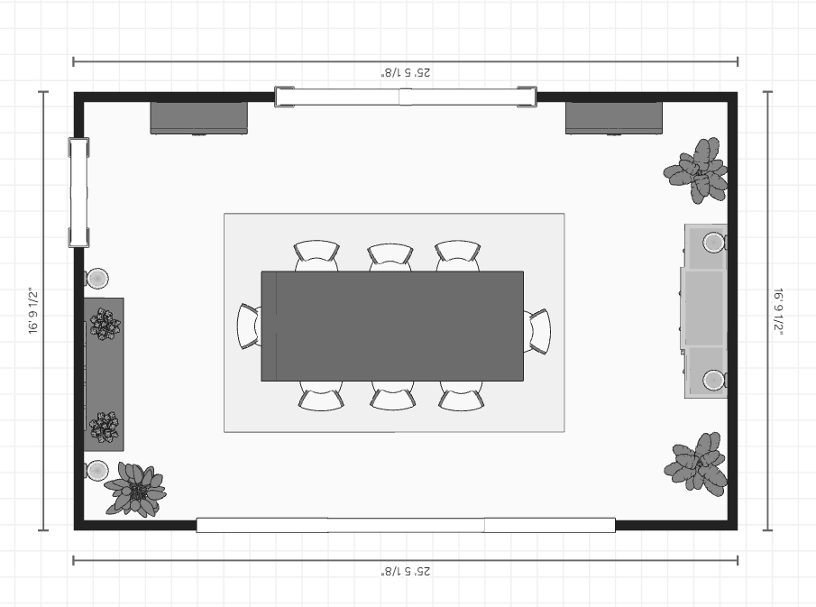 Dinning Room Floor Plan