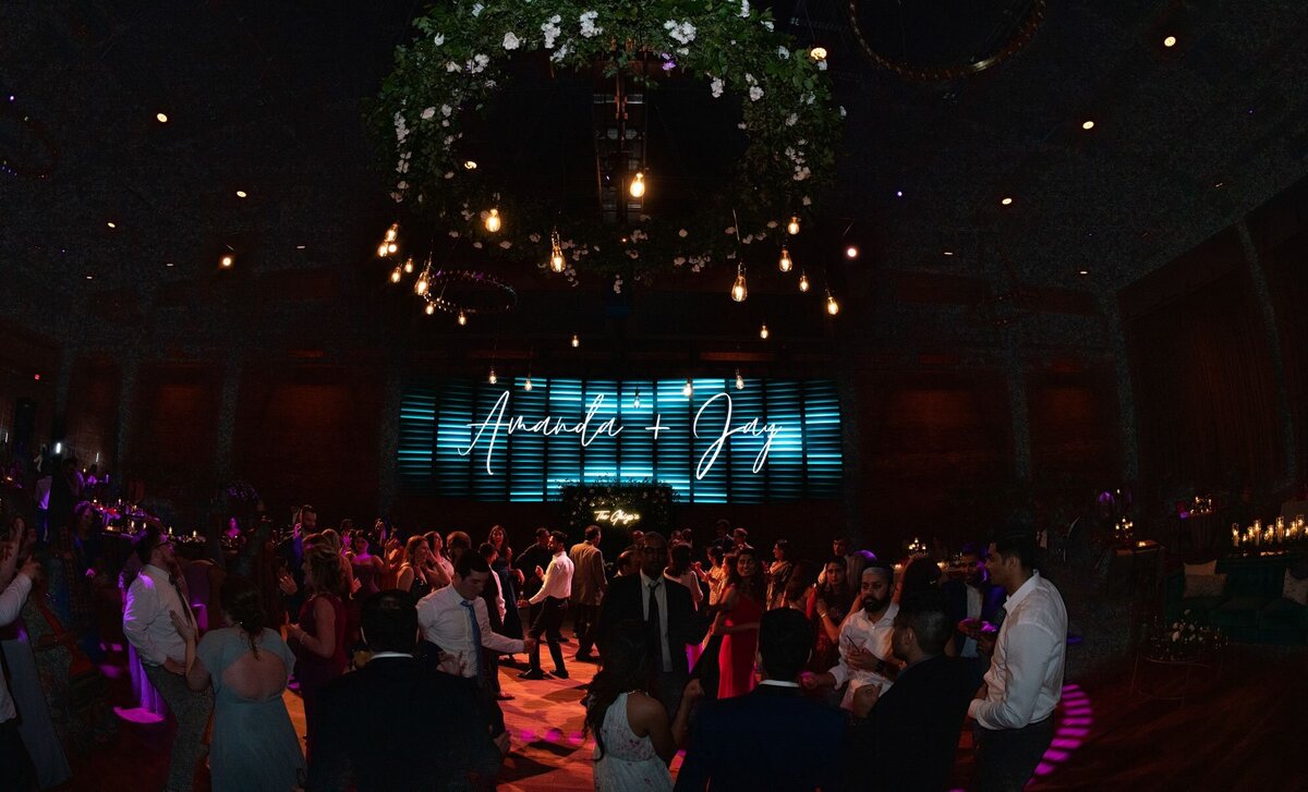 47 - Armature Works The Gathering Wedding Reception Dance Floor - Tampa Bay Wedding Planner