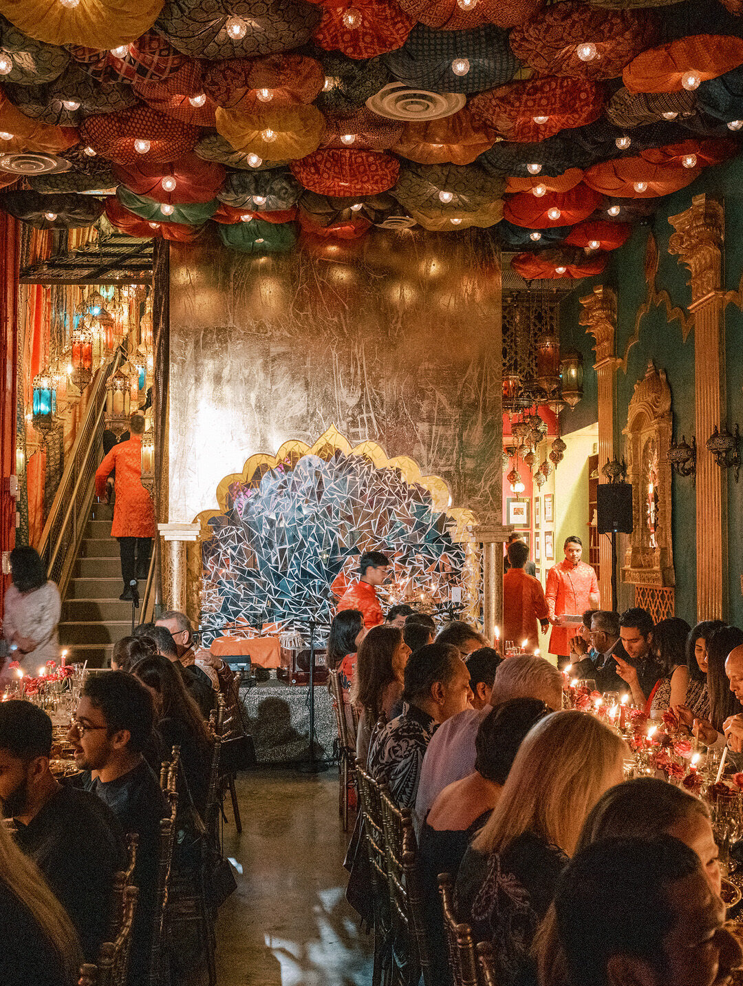 01 Rehearsal Dinner - Indian Sabyasachi Gown Wedding Miami by GoBella.com @gobelladesign  18