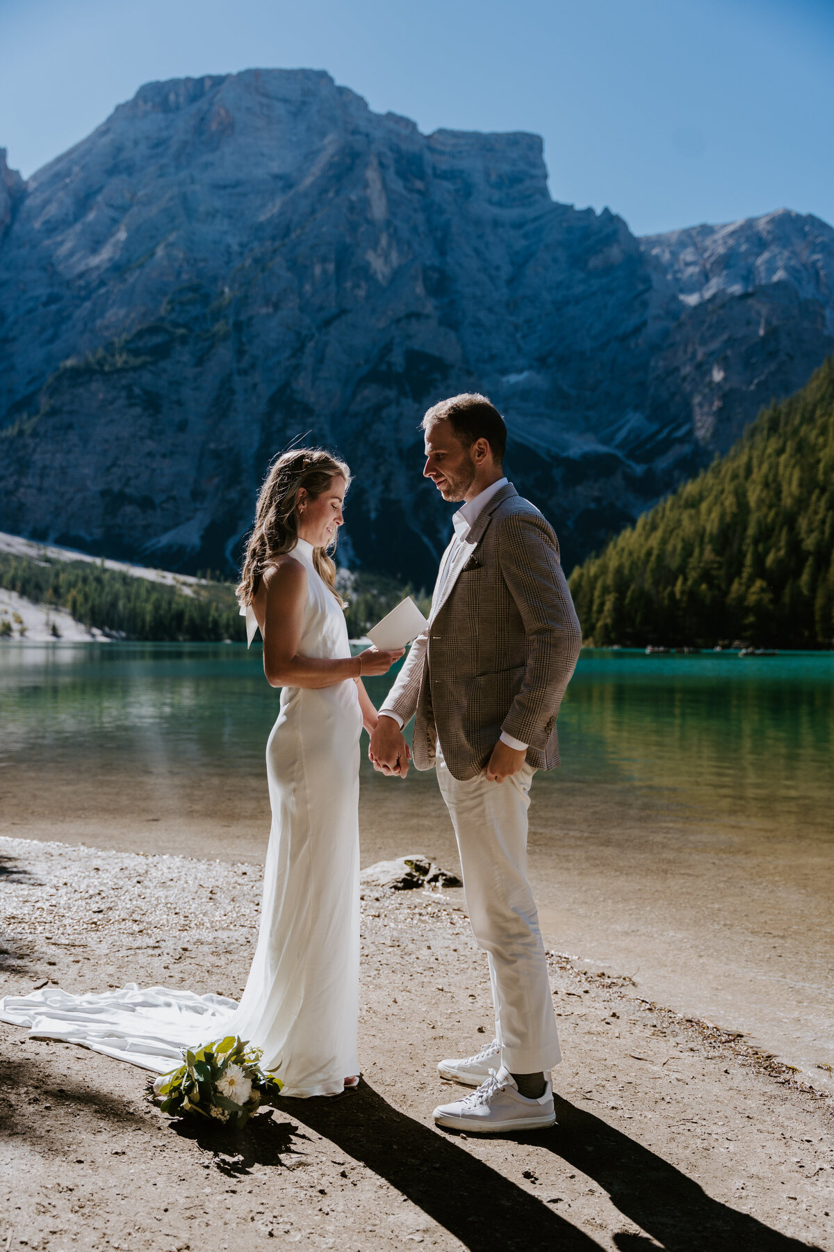 Lago di Braies Elopement -9