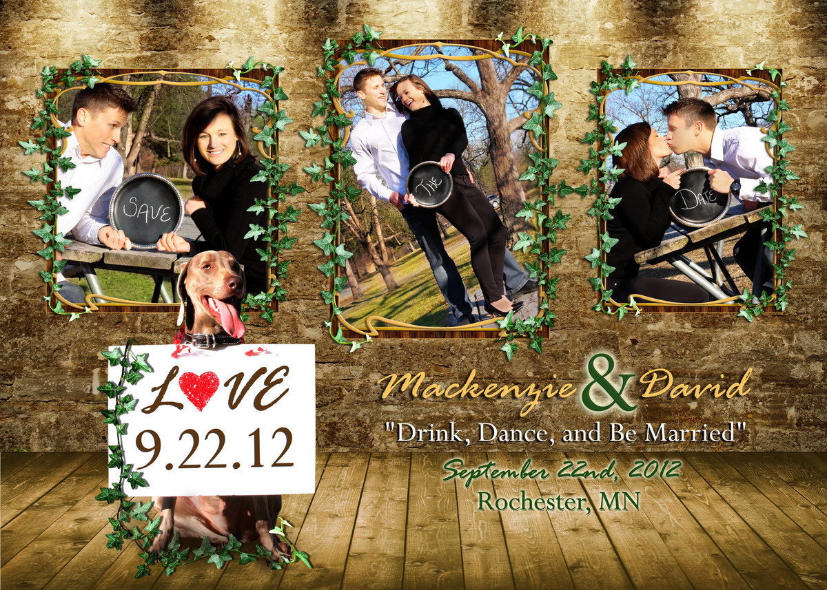 Save the date card 4