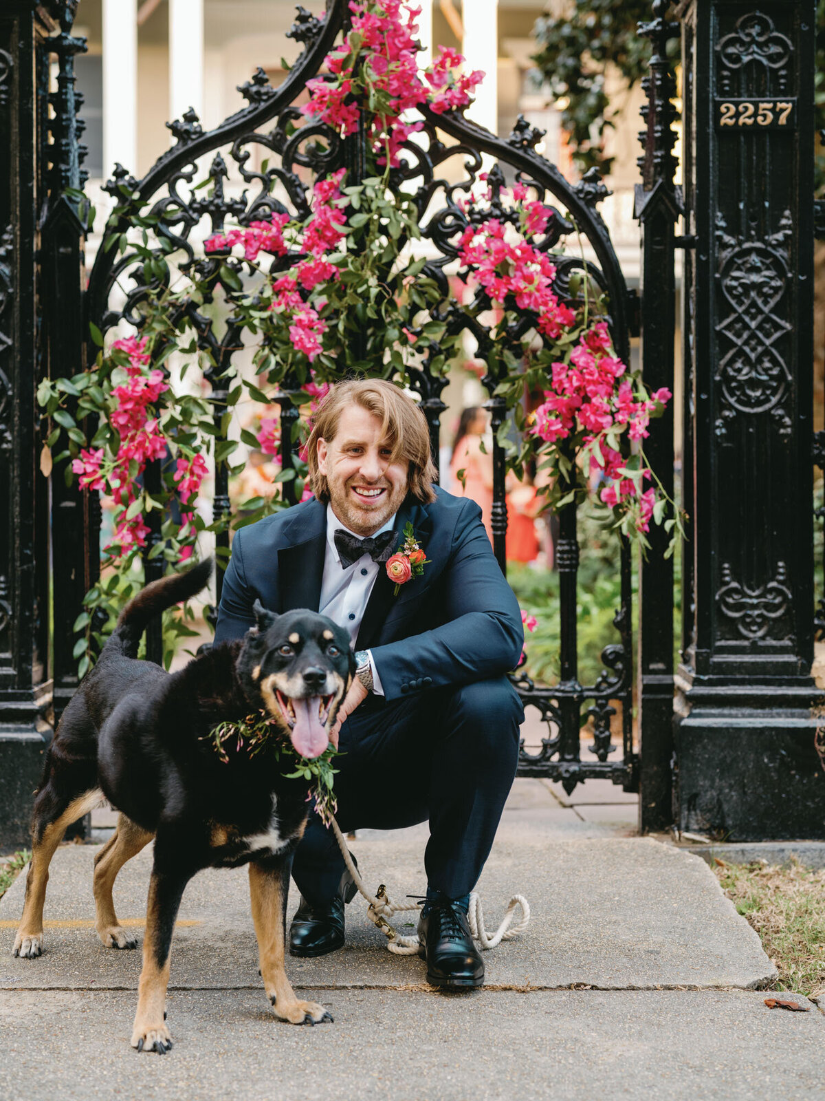 Stephanie and Jacob's colorful Derbes Mansion Wedding