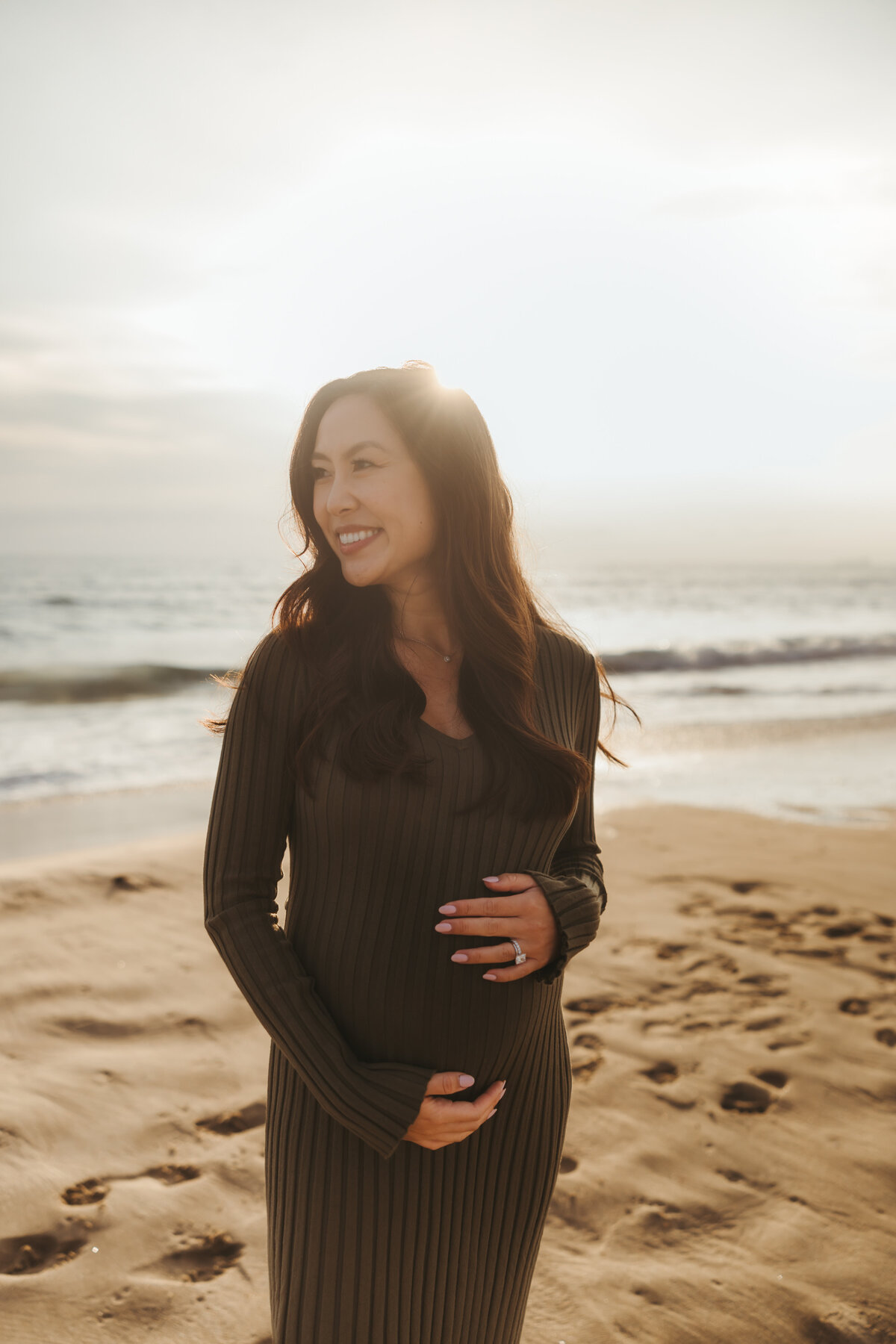 LA Beach Maternity Photography 14