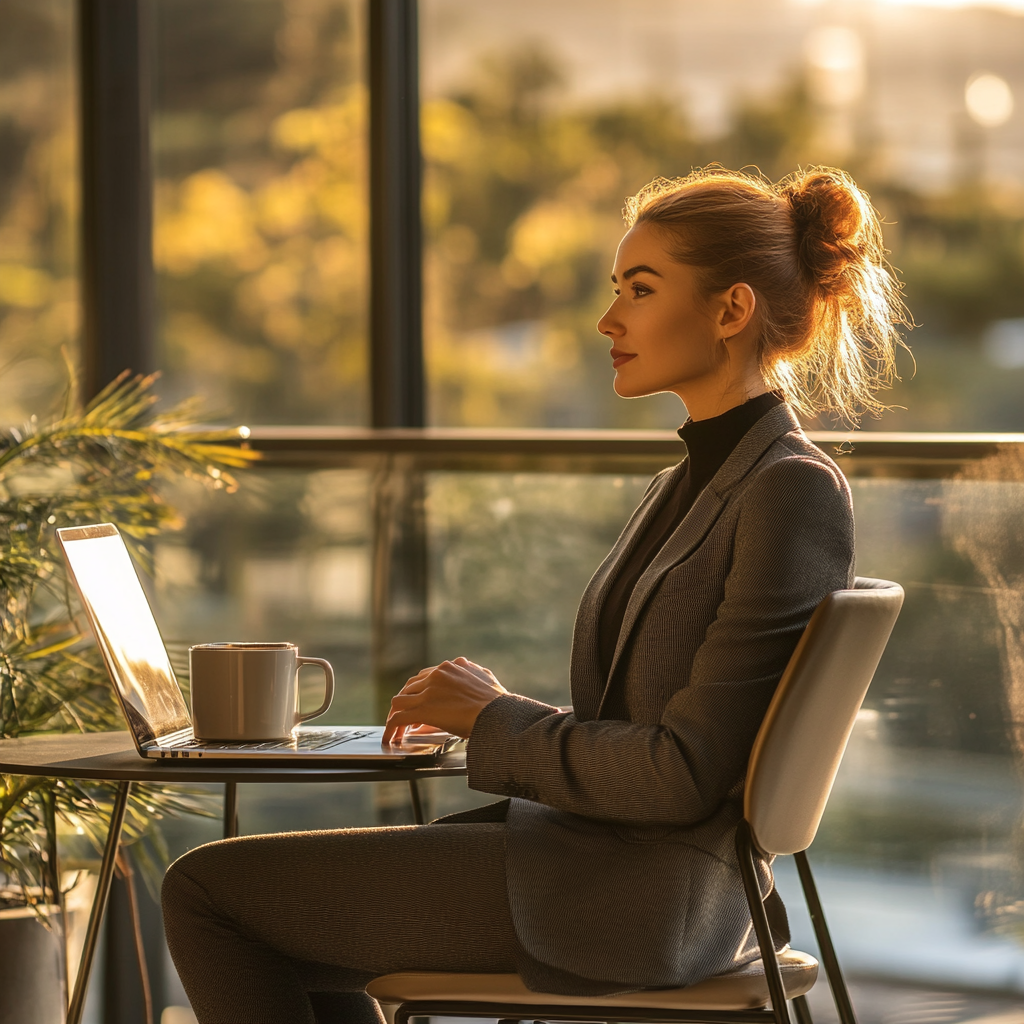 professional_woman_drinking_coffee_on_modern_balcony_laptop_o_f10b3149-0f7d-4b0e-82bb-7ebd608dc35a_0