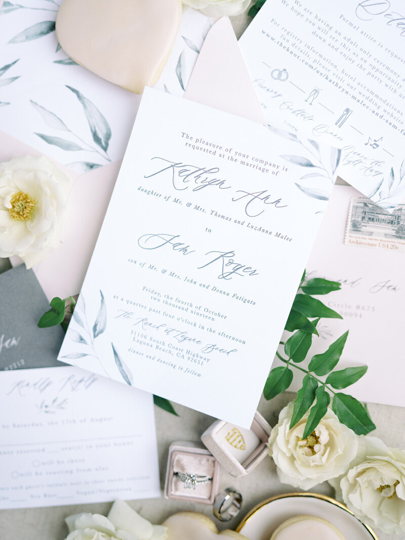pirouettepaper.com _ Wedding Stationery, Signage and Invitations _ Pirouette Paper Company _ The Ranch Laguna Beach Wedding _ Amy Golding Photography   (24)