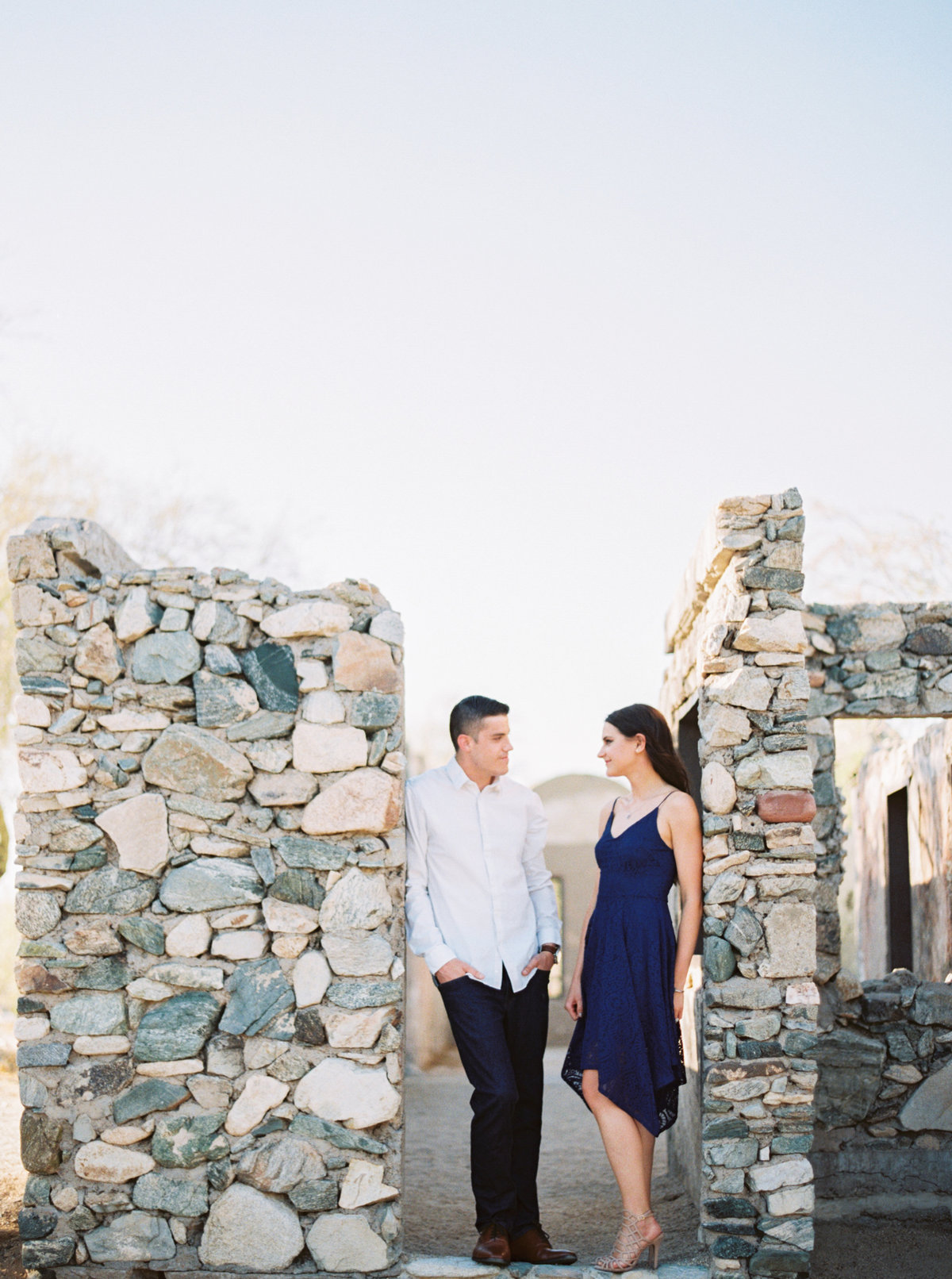 Sara & Adam | Engagement Session | South Mountain | Mary Claire Photography | Arizona & Destination Fine Art Wedding Photographer