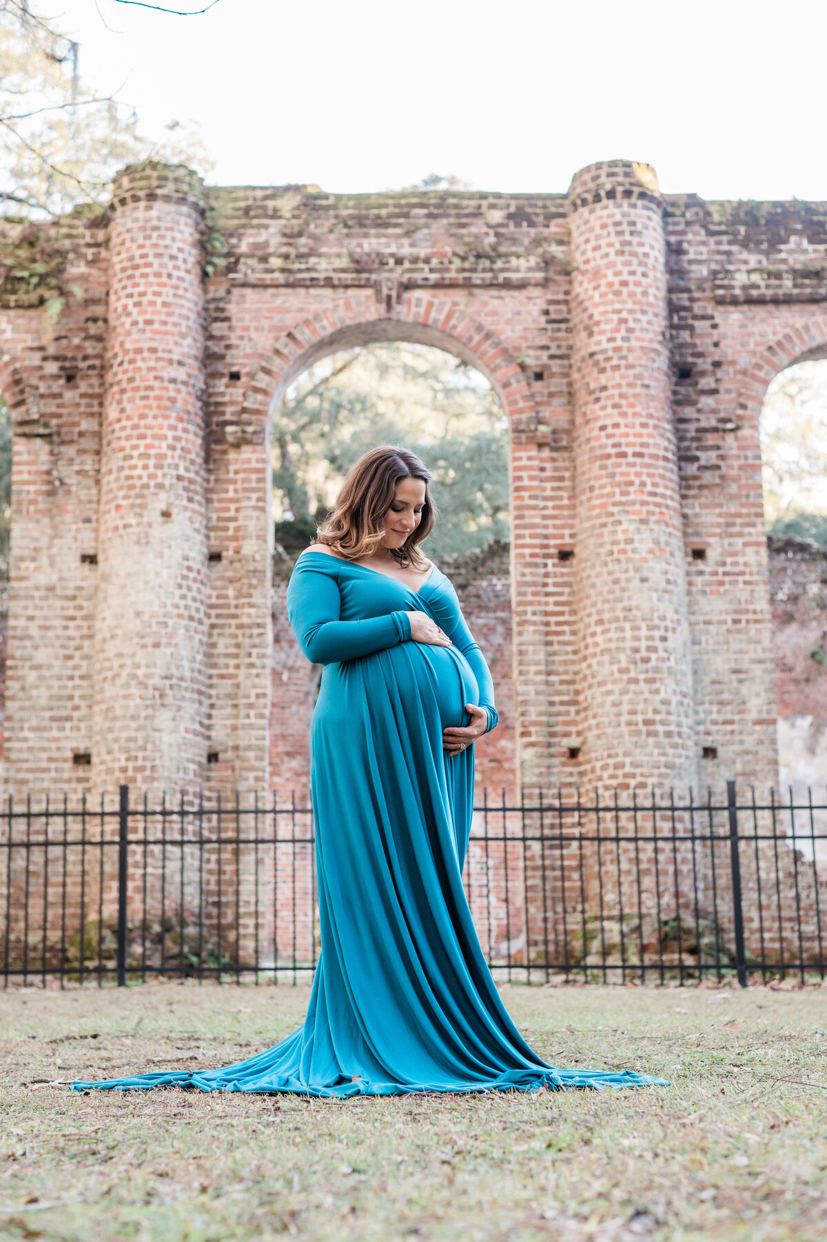 maternity photography session in beaufort