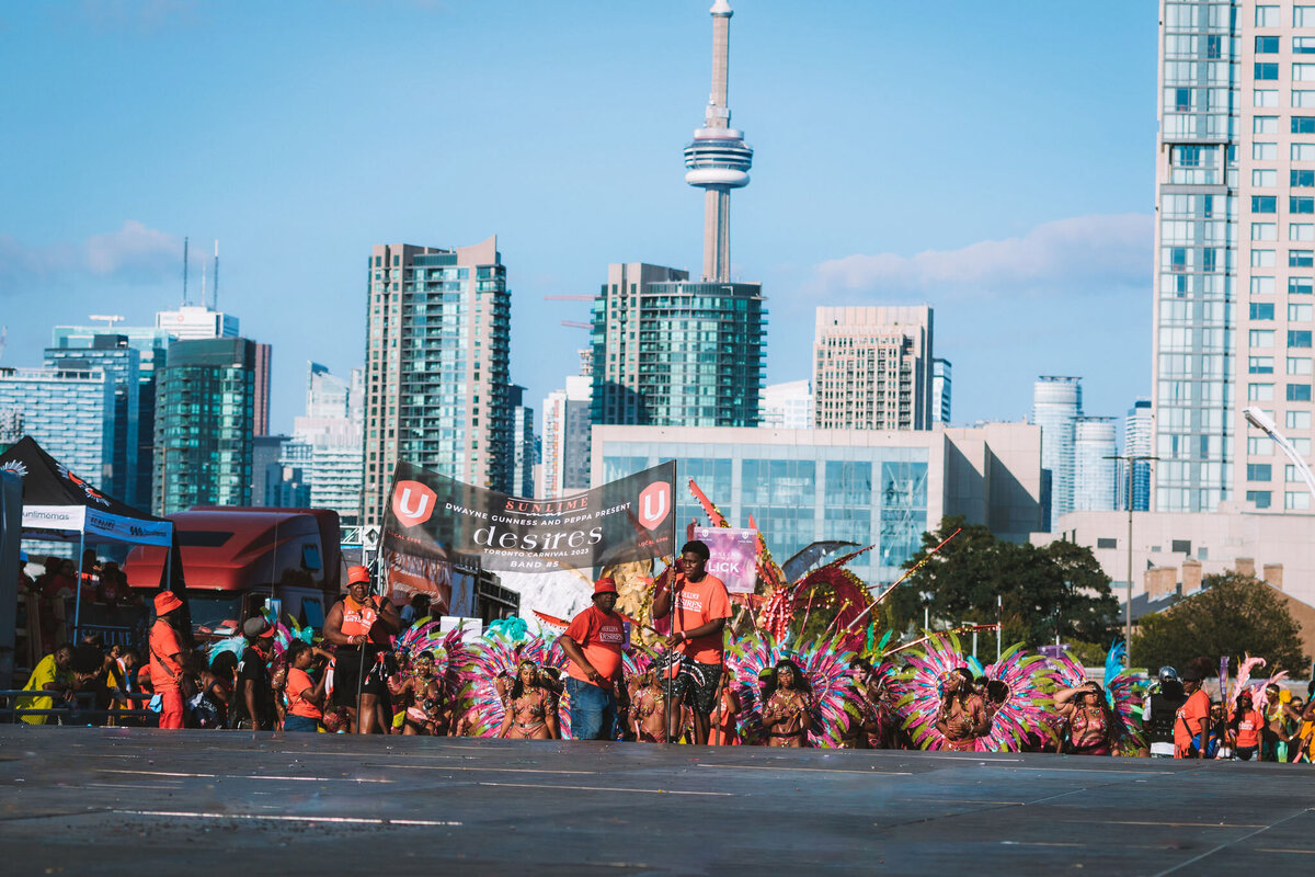 Photos of Masqueraders from Toronto Carnival 2023 - Sunlime Mas Band - Medium Band of The Year 2023-078