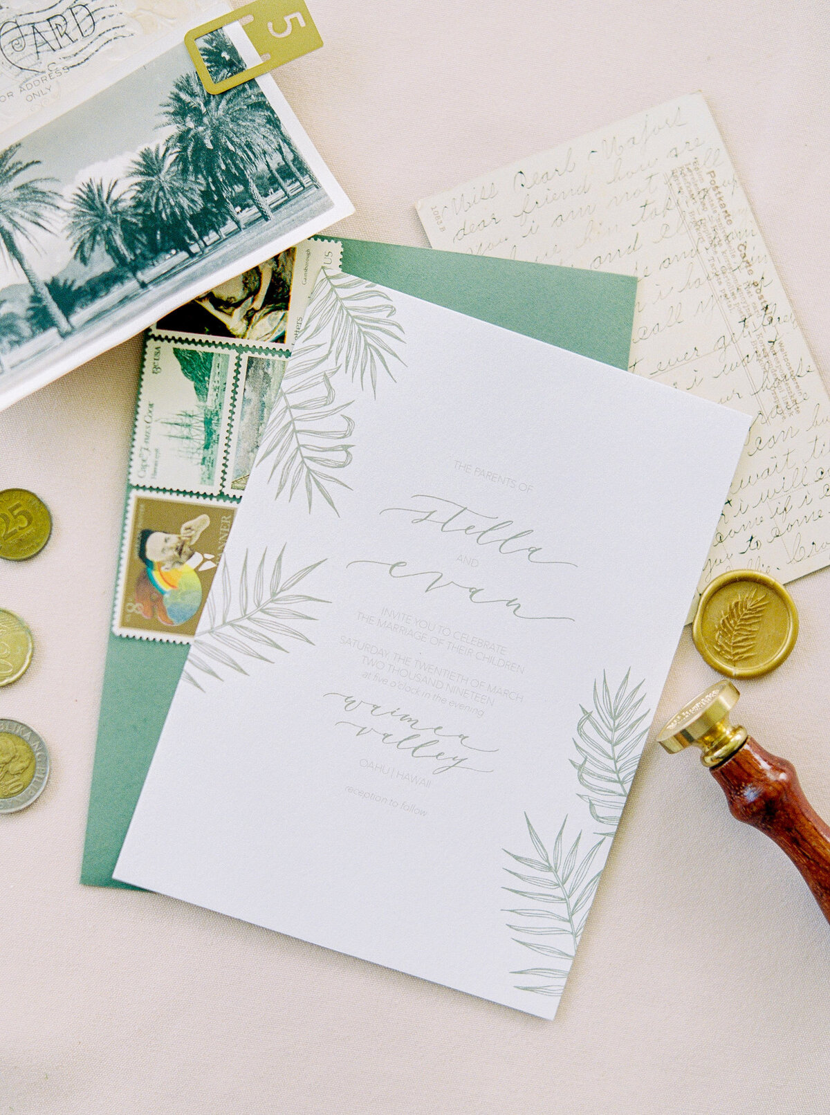 Anna Claire Calligraphy | Hawaii Wedding & Lifestyle Photography | Ashley Goodwin Photography
