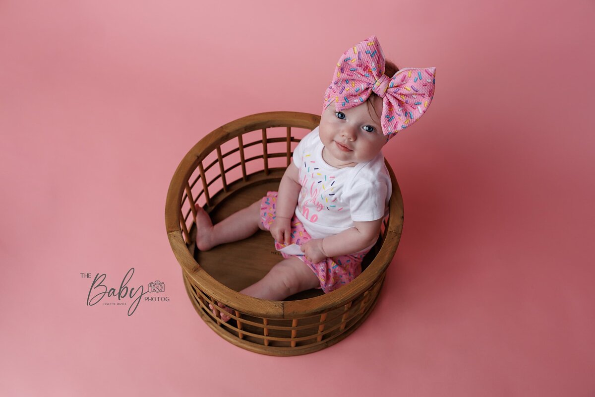 personality portraits children's milestone session at newport news virginia studio