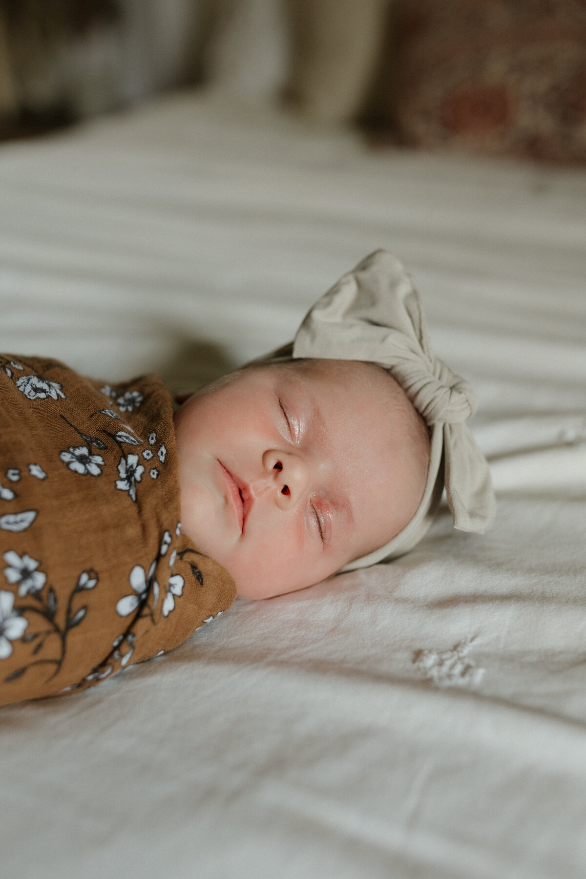 Indianapolis newborn photography baby portrait at home