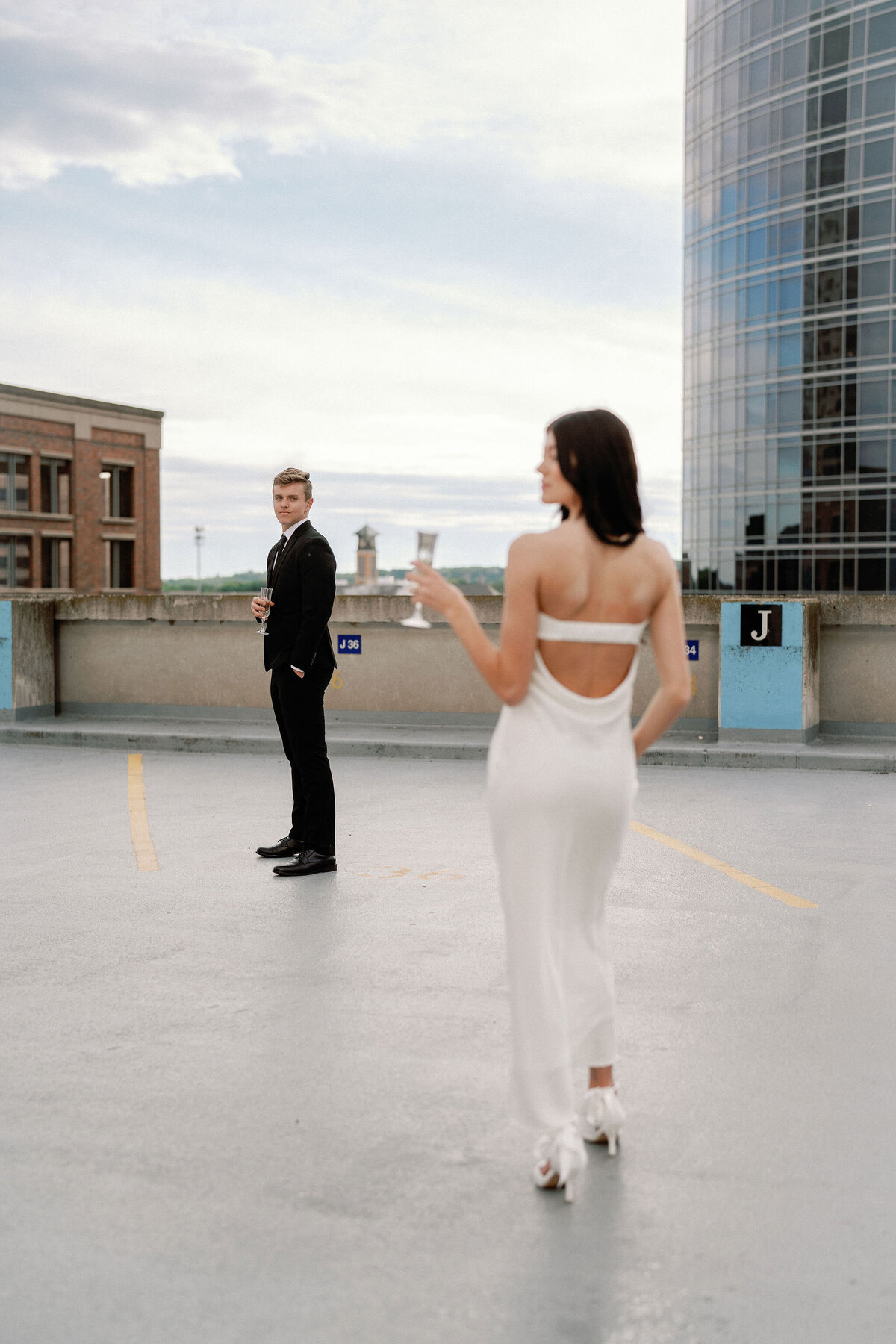 Grabd Rapids Engagement Session Amway 88