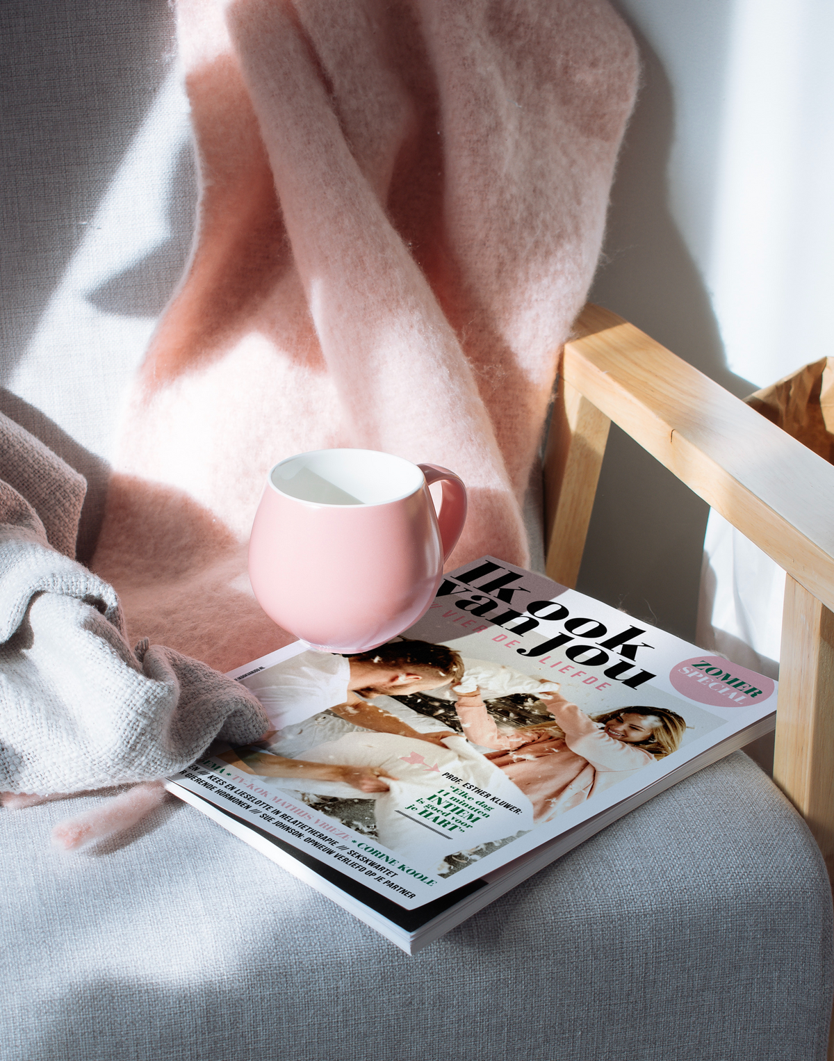 Magazine Ik ook van jou ontwikkelt voor EFT in opdracht van Mediawater. Begeleiding, productie, redactie en ontwerp magazine door Bladkamer.