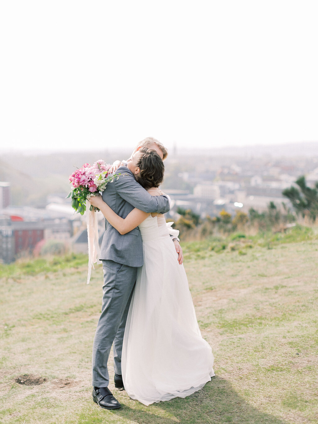 Circus Lane Edinburgh Scotland Spring Elopement Ball Photo Co-31