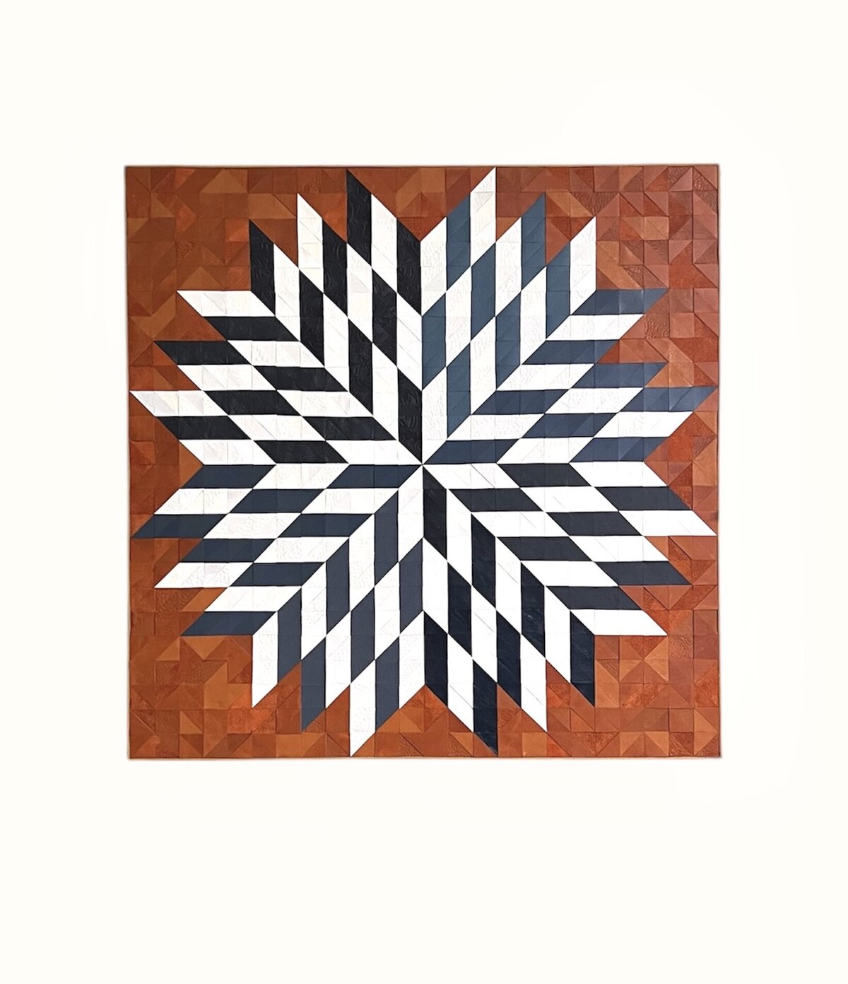 Blue and White Star
