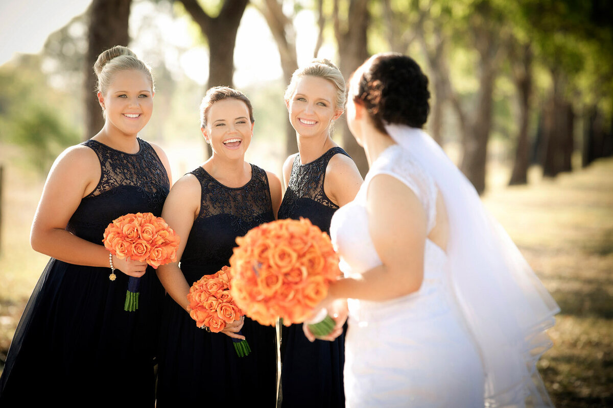 bridesmaids location portraits at Rockhampton, QLD