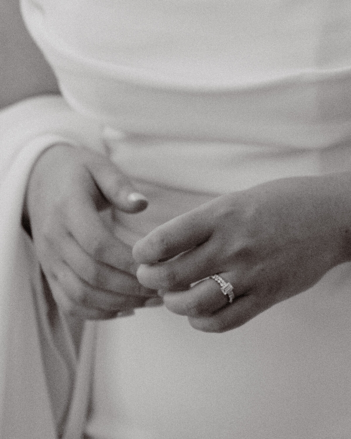 hands and details of a beautiful bride bride
