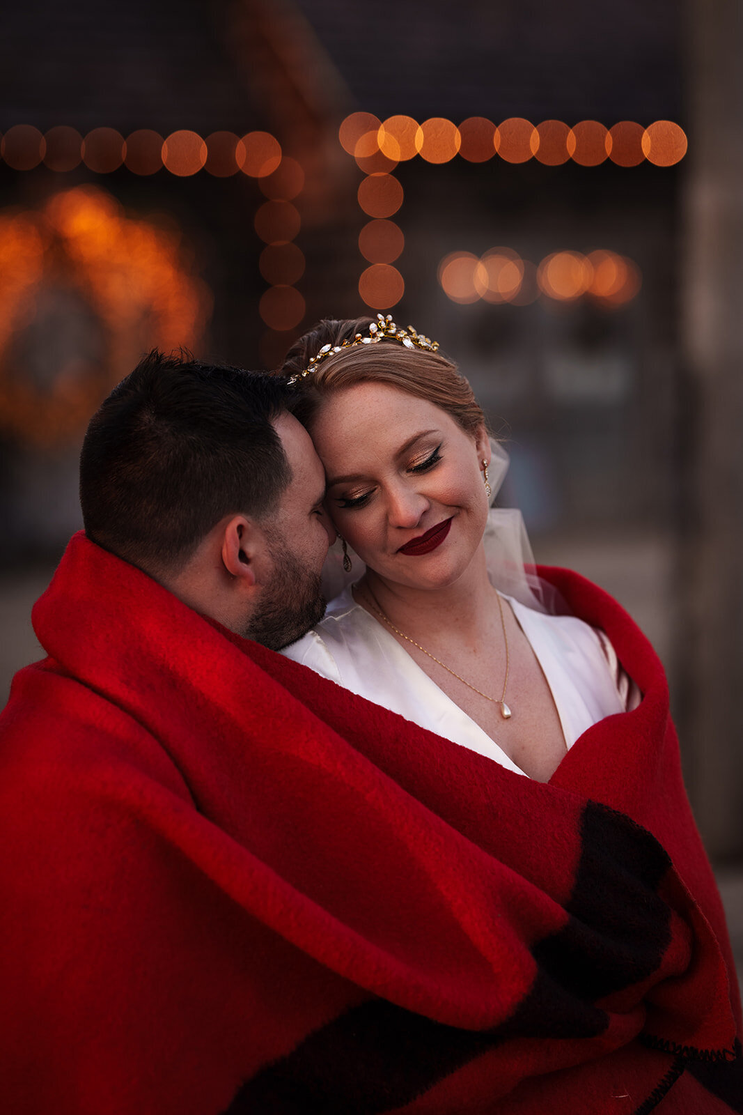 Winter Wedding Blanket