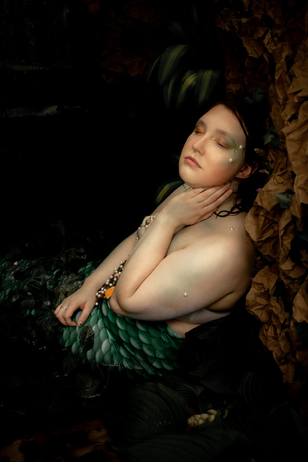 indiana Fantasy boudoir & erotica photography _ Alexis Mermaid-57