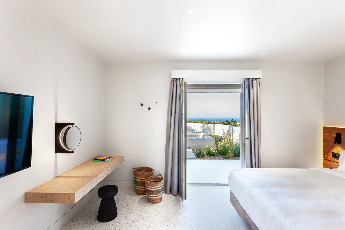 Waterstone - NOŪS Santorini - Santorini - Luxury Boutique Hotel - NOŪS Santorini-Bungalow Interior