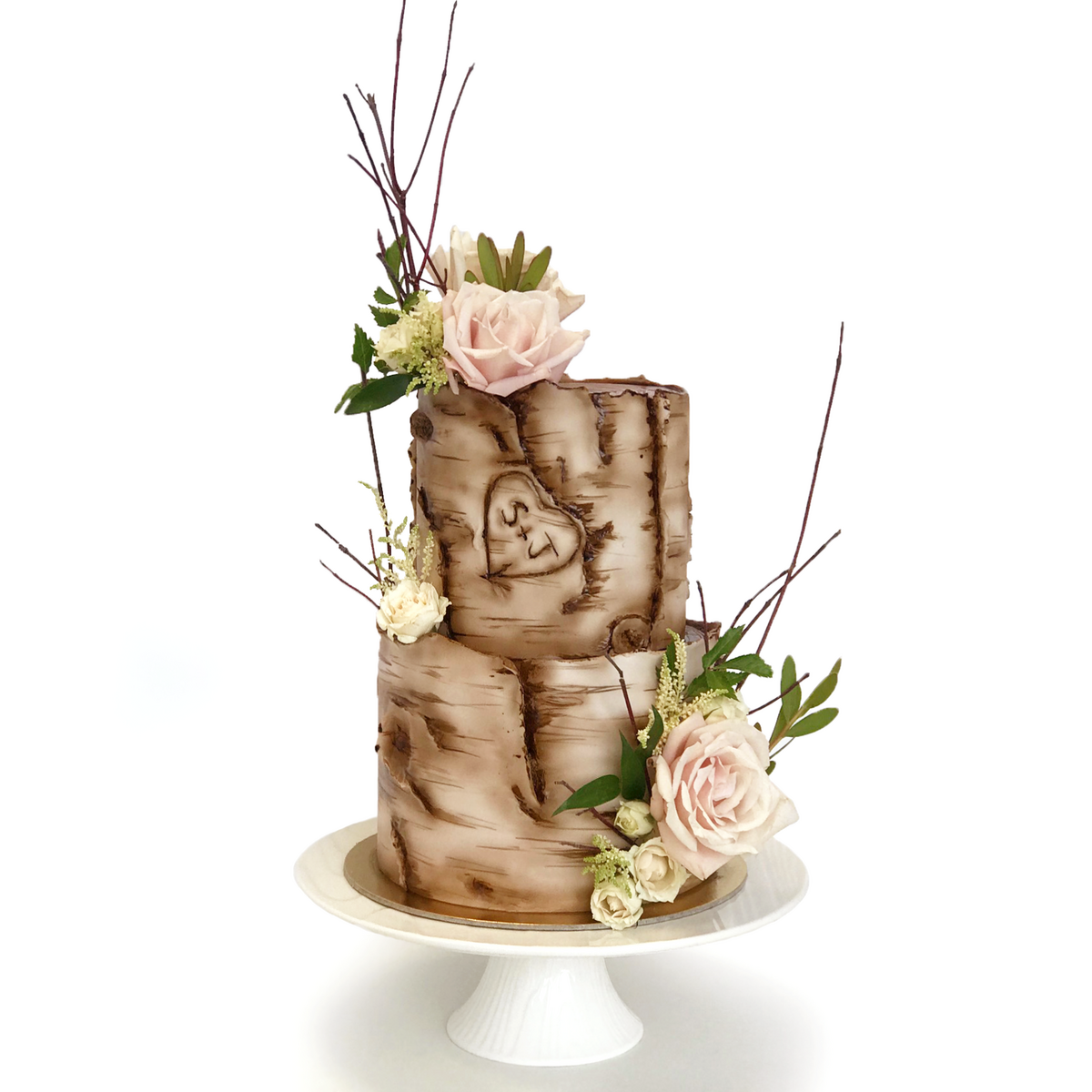 Whippt Kitchen - birch bark wedding cake 2b