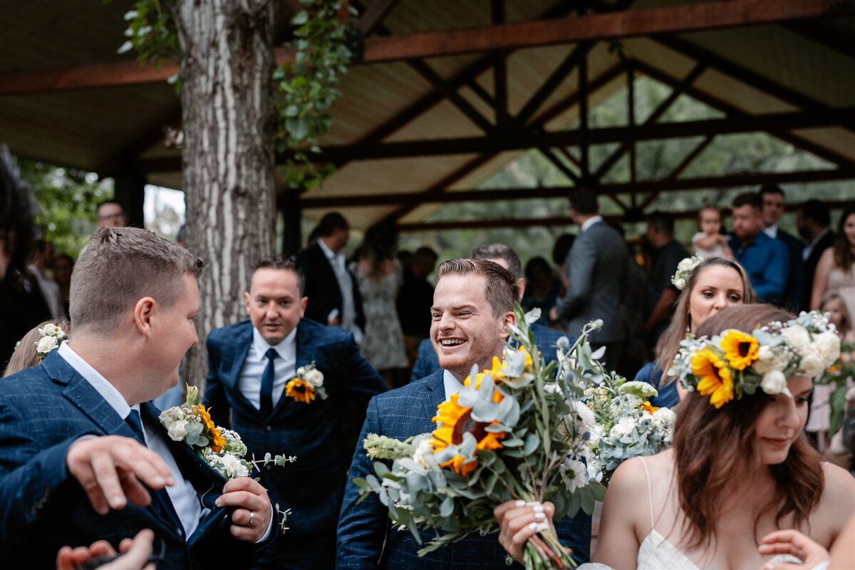 Kara & Ben's beautiful wedding ceremony