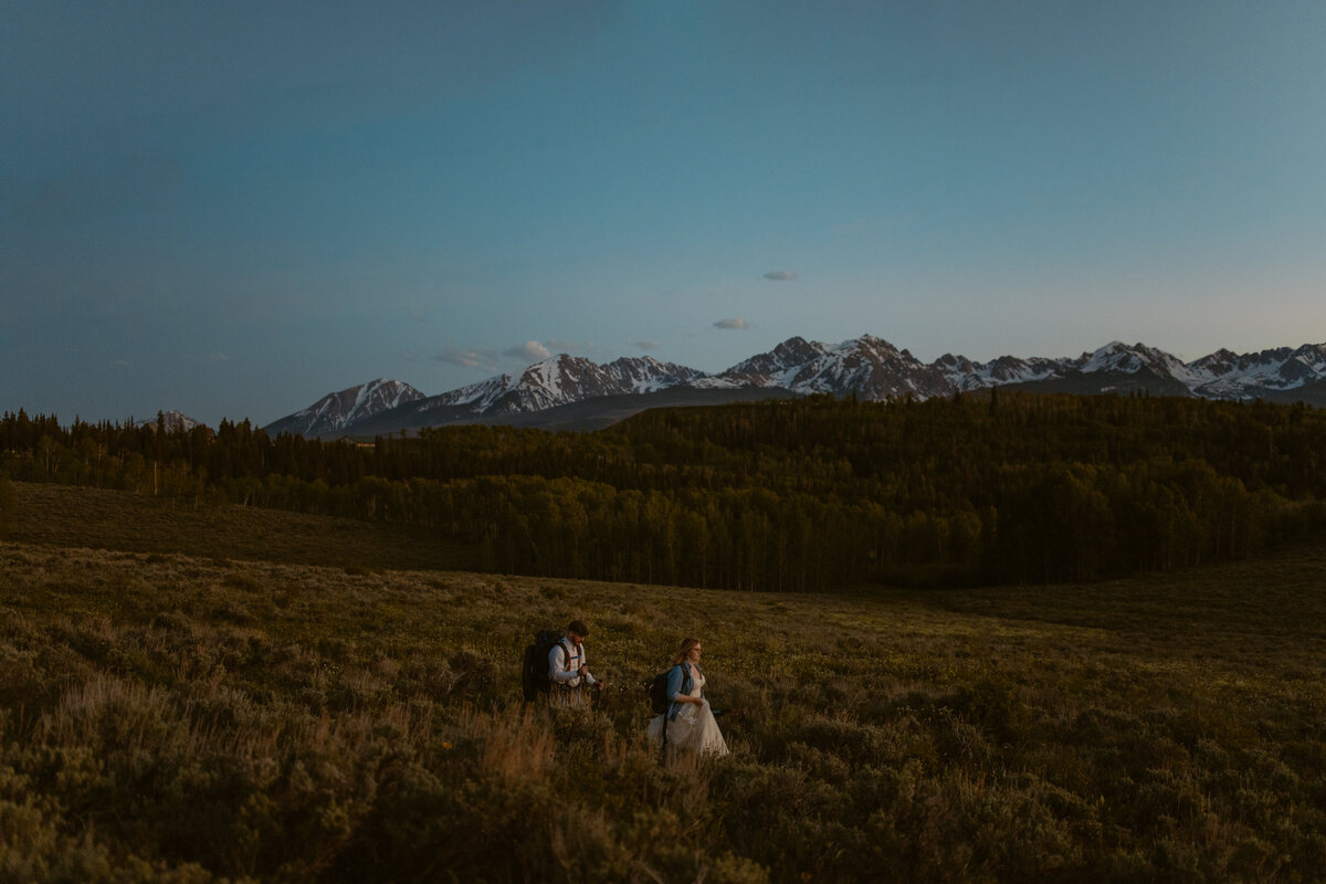 An adventure engagement session in the Sand Dunes of Colorado