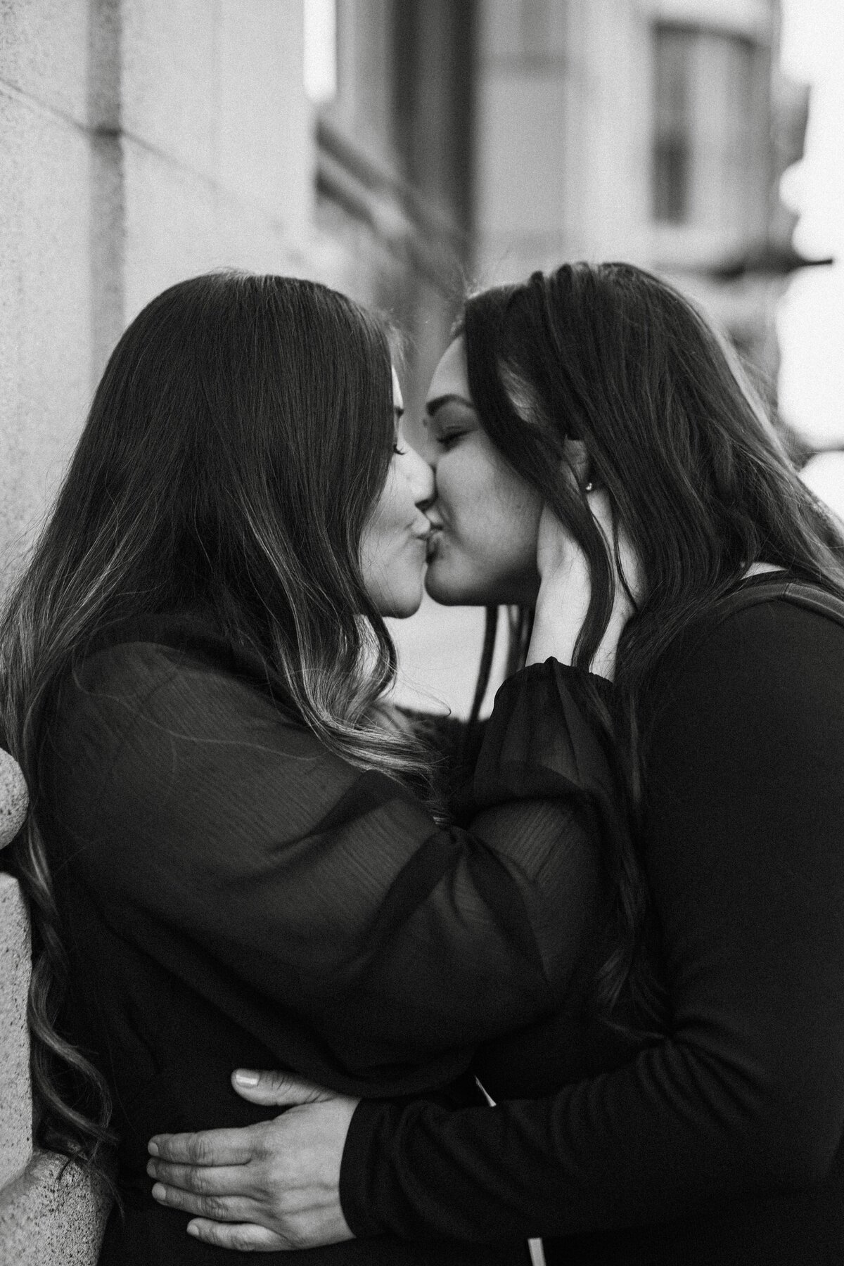 Cecily & Paula Downtown Houston Surprise Proposal Shoot (26 of 167)