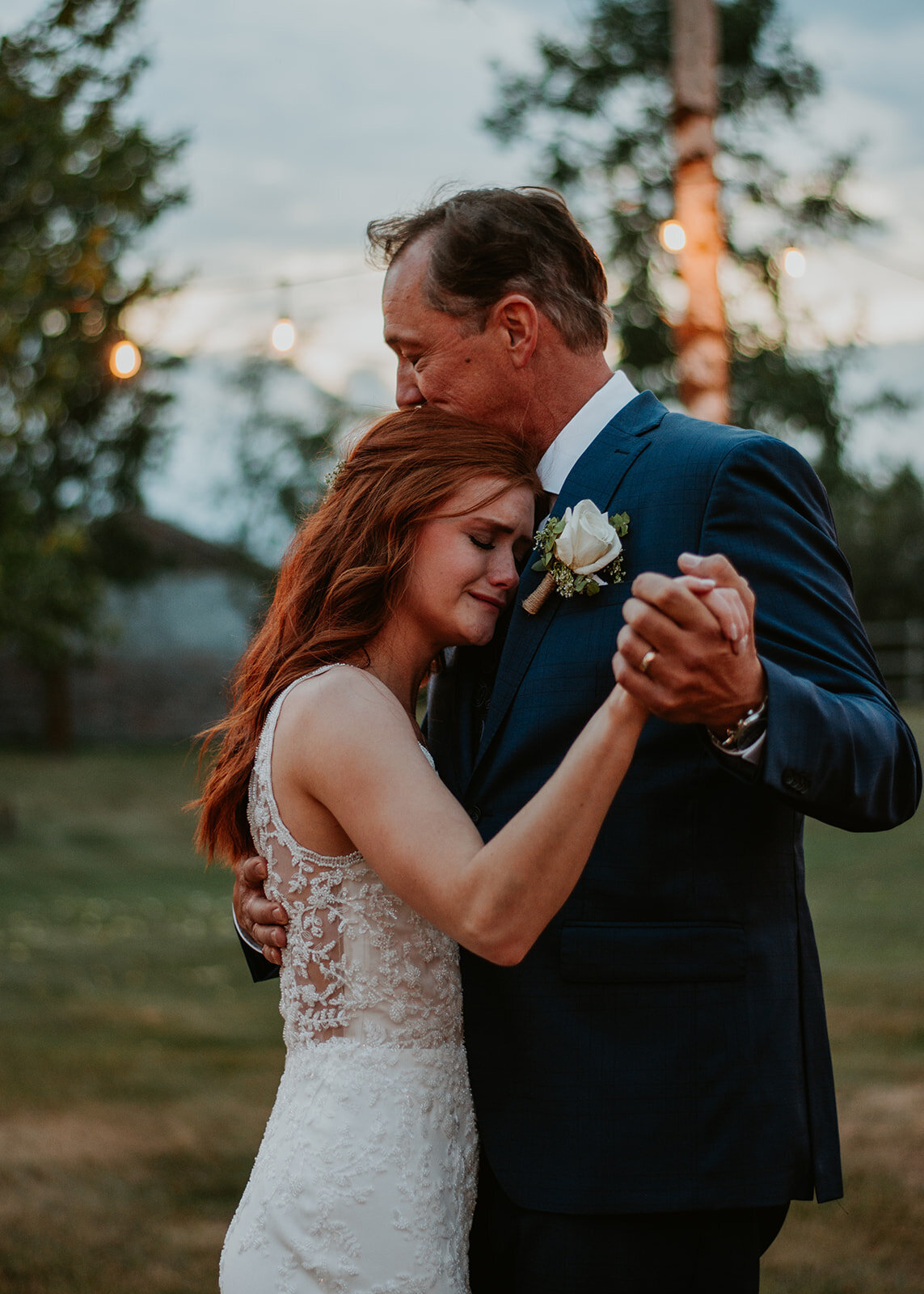 bridal photography dad and daughter