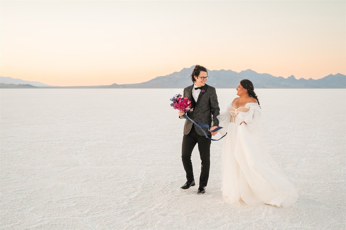Milky Way Wedding at the Bonneville Salt Flats_097
