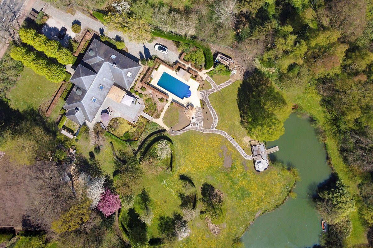 Drone-fotografie voor vastgoedprofessionals