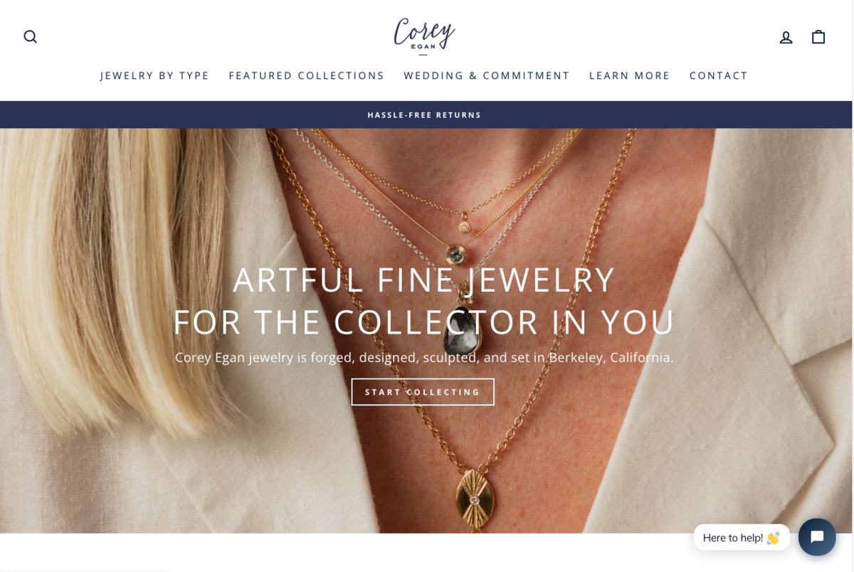 Corey Egan - Brand Messaging - About Page