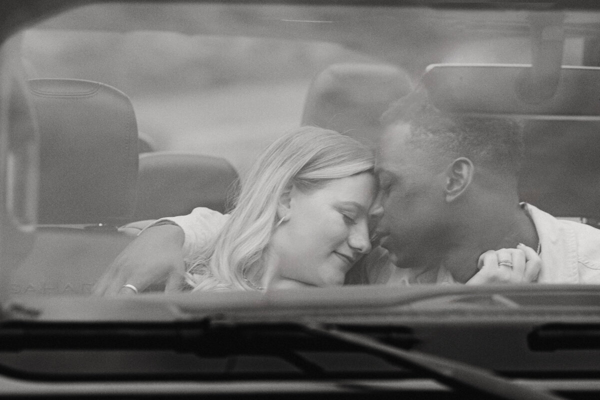 vintage car couples session tampa bay
