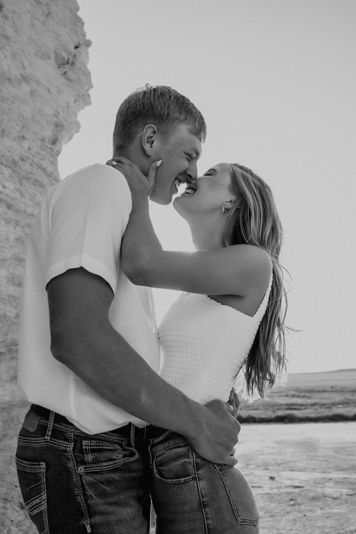 ENGAGEMENT AT MONUMENT ROCK IN KANSAS