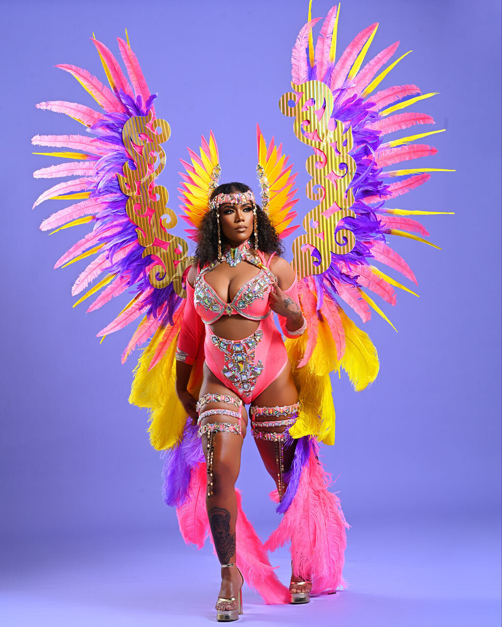 Register to play mas at the 2023 Toronto Caribbean Carnival with Sunlime Mas
