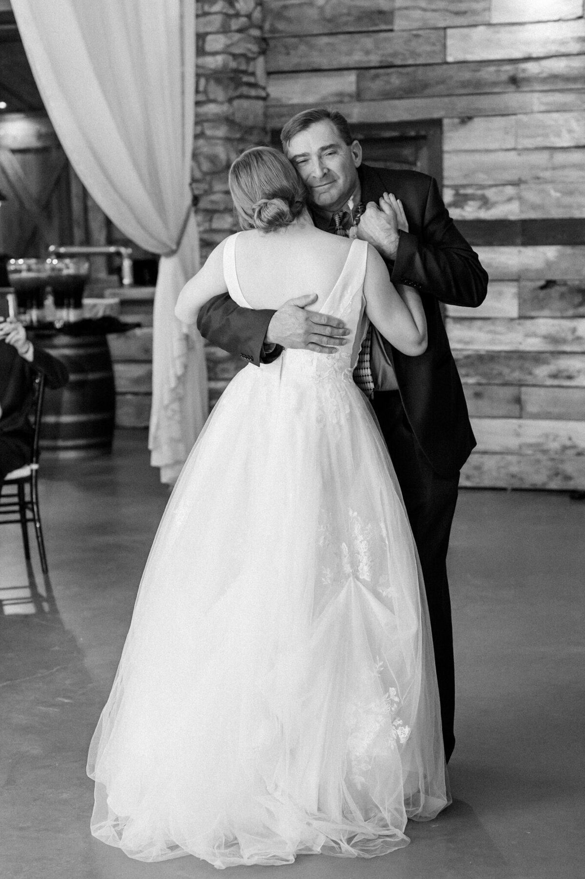 College station wedding father daughter dance