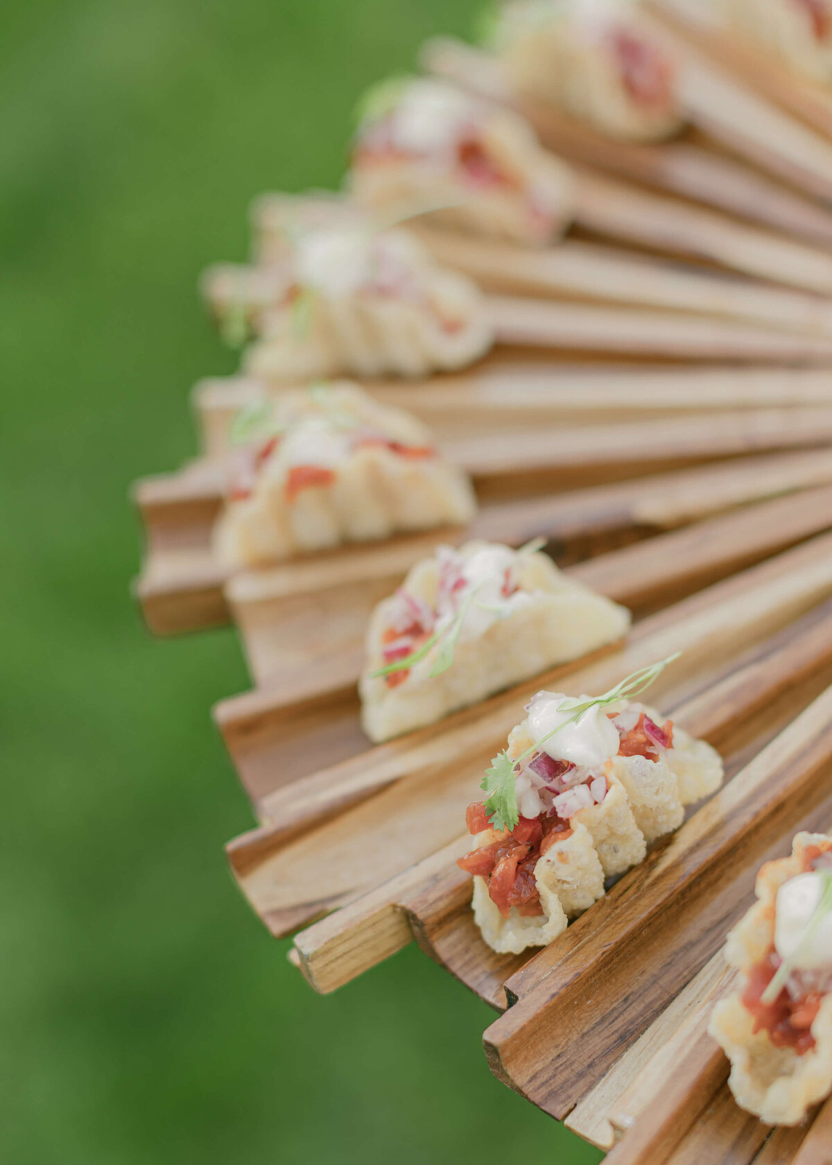 chloe-winstanley-weddings-syon-park-canapes-rhubarb-catering