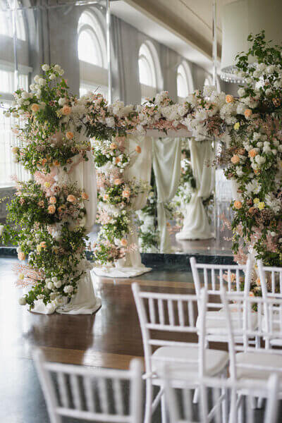 Flowers by luxury wedding planner chicago
