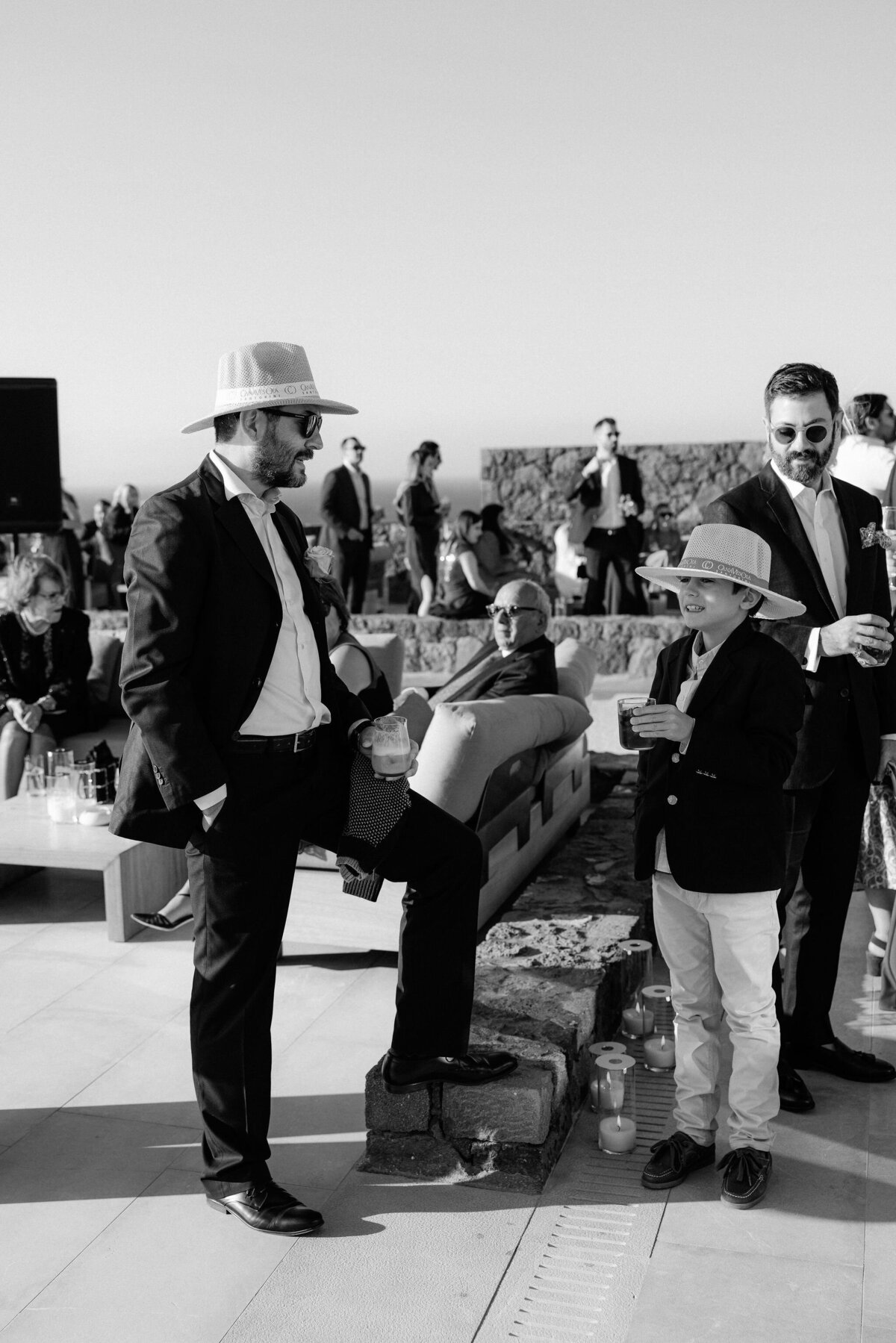 J&E | Glamorous Greece Wedding